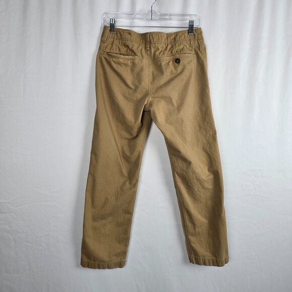 American Eagle Relaxed Straight Jeans Men's 30 x 27 (tag 28 x 30) Tan - Picture 2 of 16